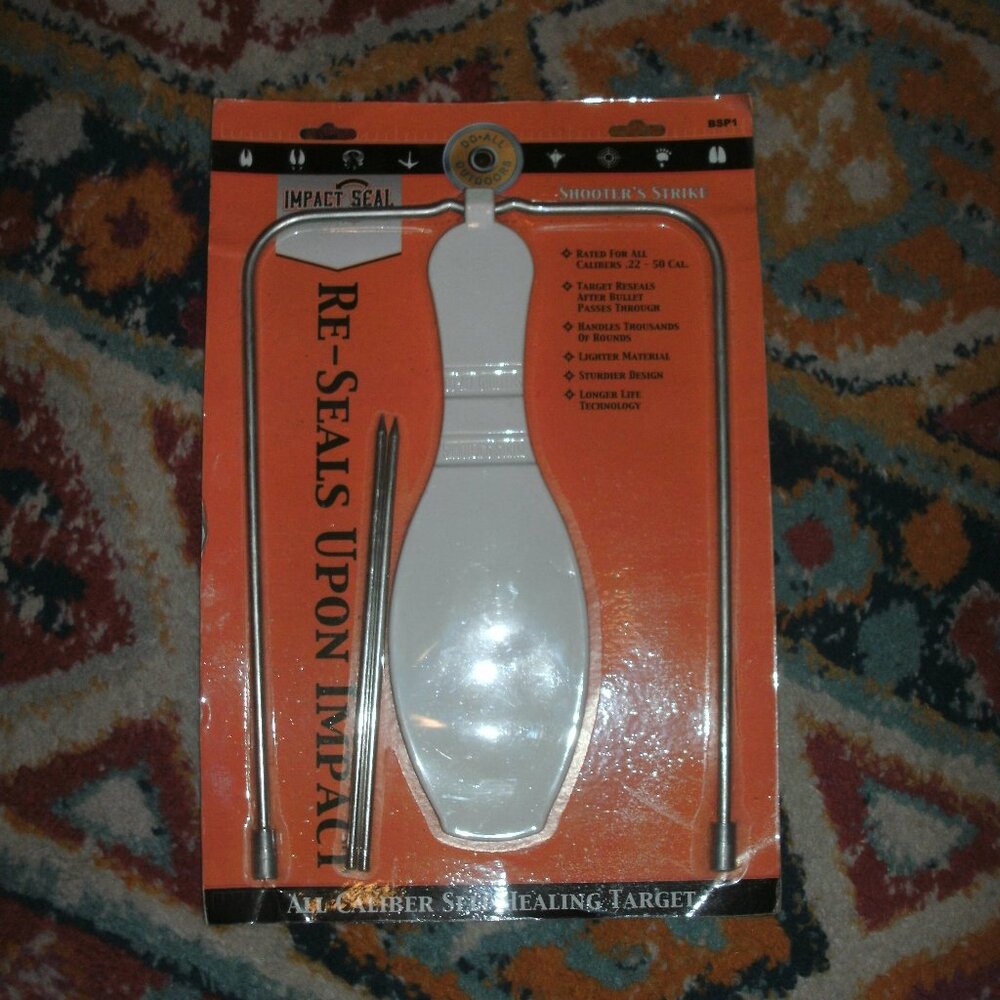 NEW Do-All Outdoors Impact Seal Shooter's Strike Bowling Pin TARGET Self Healing